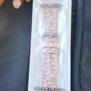 Michael Kors Pink Watch Band
